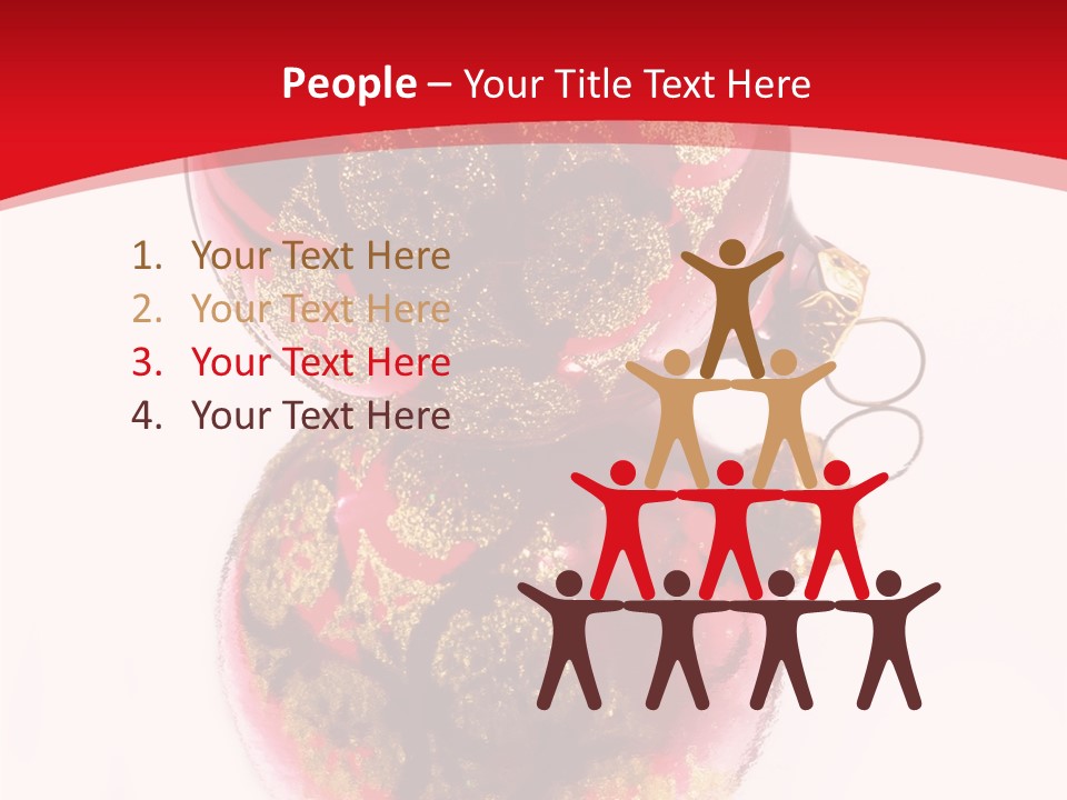 Sphere Hanging Greeting PowerPoint Template