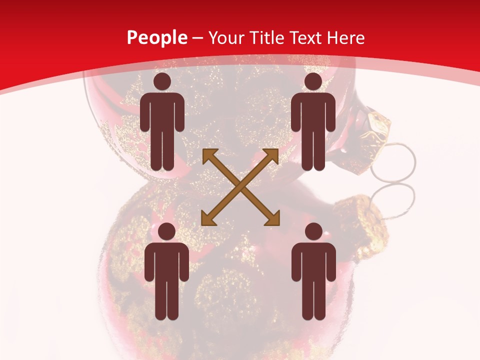 Sphere Hanging Greeting PowerPoint Template