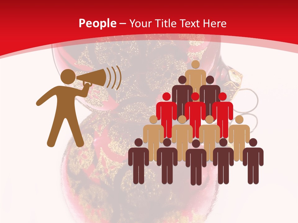 Sphere Hanging Greeting PowerPoint Template