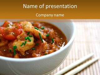 Curry Powder Flavor PowerPoint Template