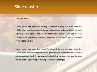 Curry Powder Flavor PowerPoint Template