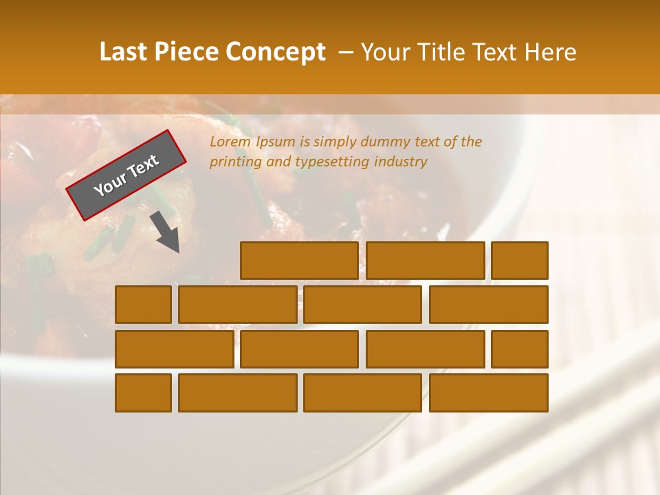 Curry Powder Flavor PowerPoint Template