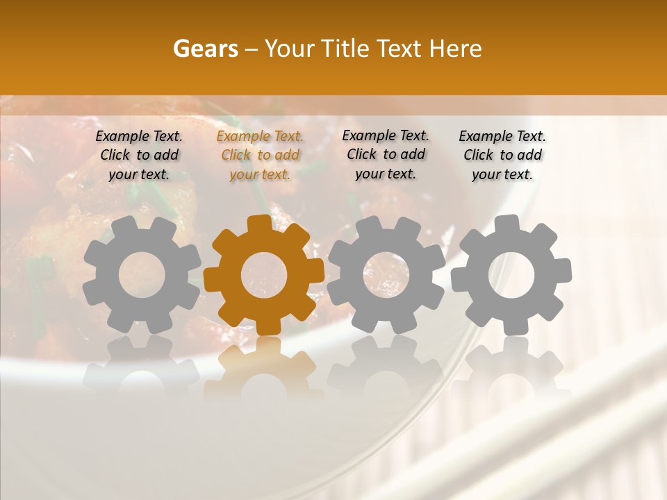 Curry Powder Flavor PowerPoint Template