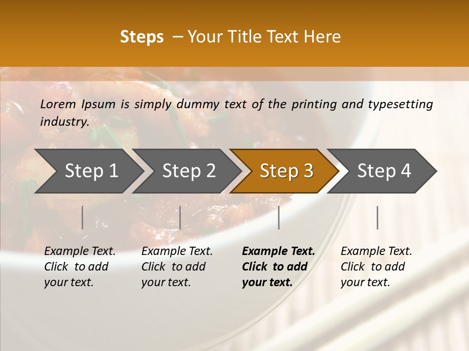 Curry Powder Flavor PowerPoint Template
