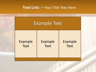 Curry Powder Flavor PowerPoint Template