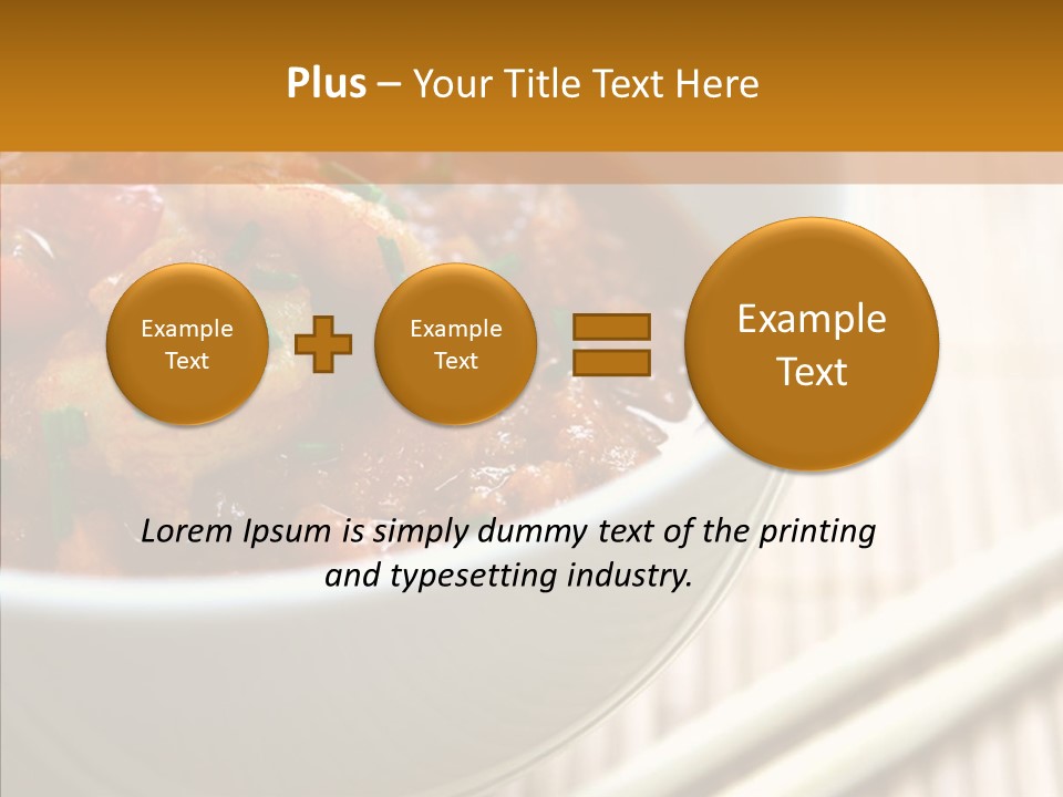 Curry Powder Flavor PowerPoint Template
