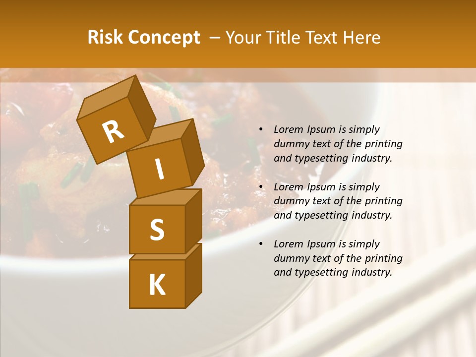 Curry Powder Flavor PowerPoint Template