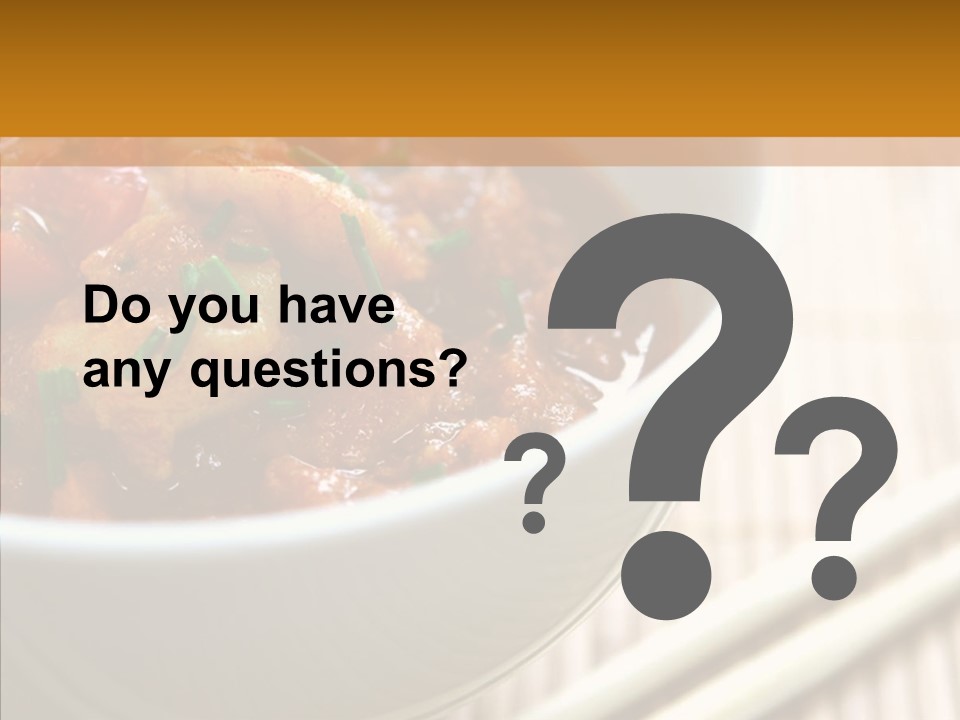 Curry Powder Flavor PowerPoint Template