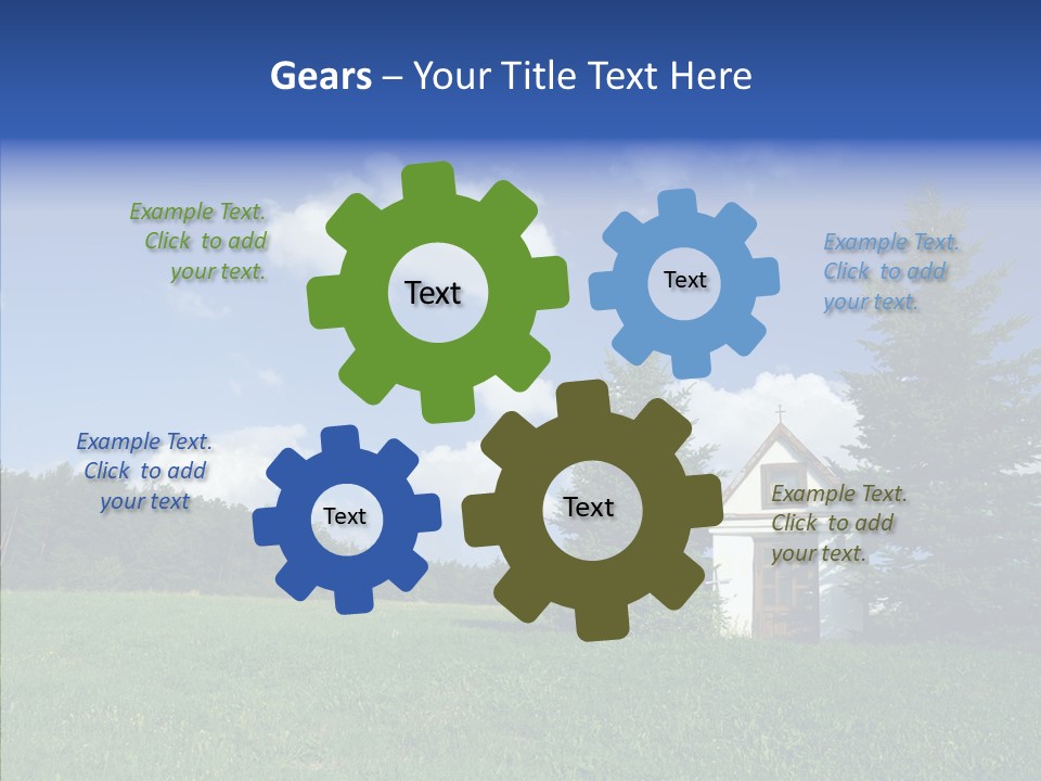 Chair Trategy Room PowerPoint Template