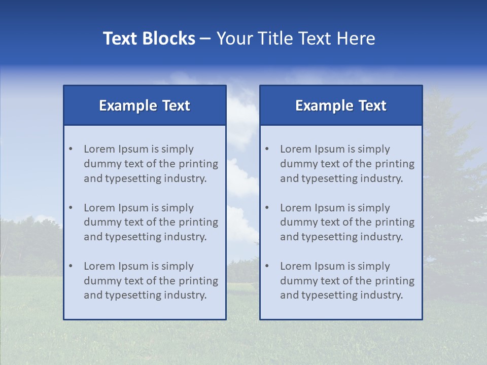 Chair Trategy Room PowerPoint Template