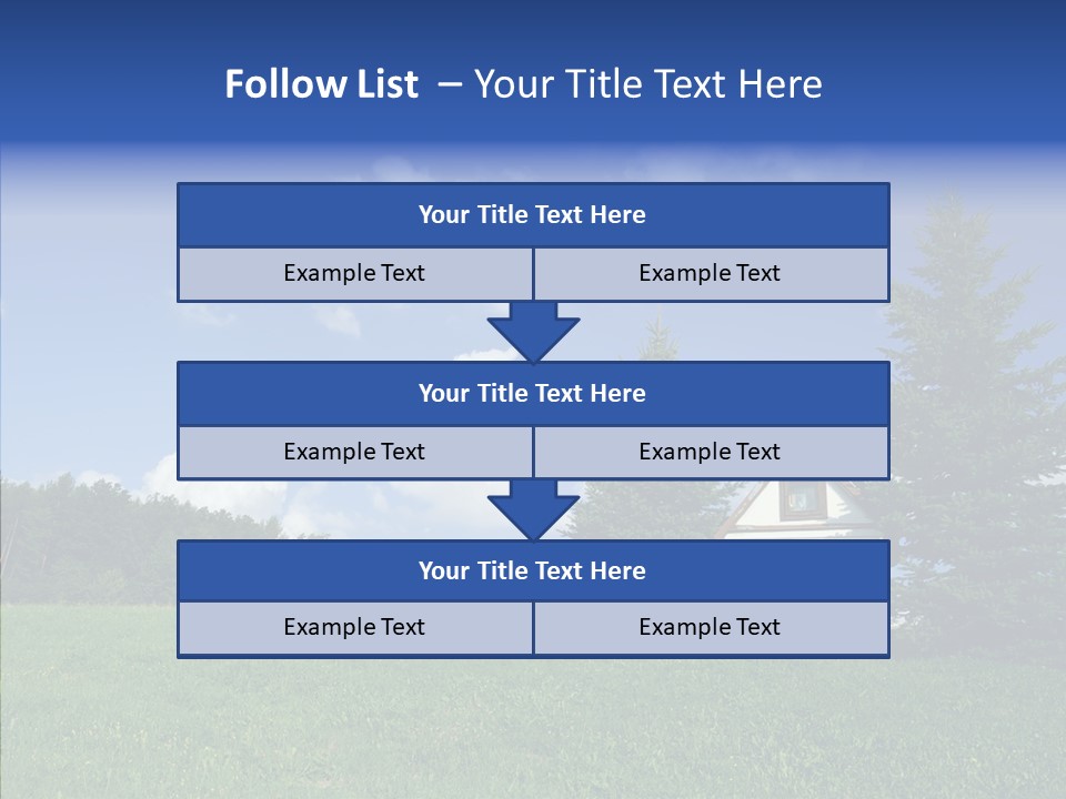 Chair Trategy Room PowerPoint Template