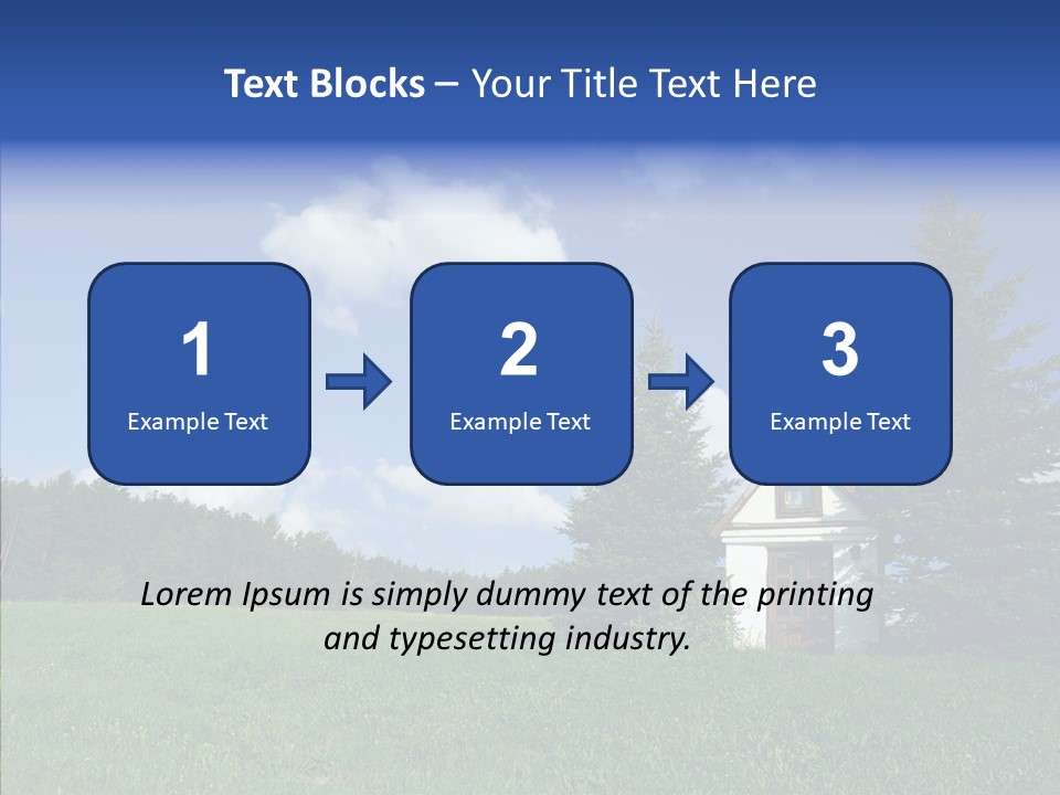 Chair Trategy Room PowerPoint Template