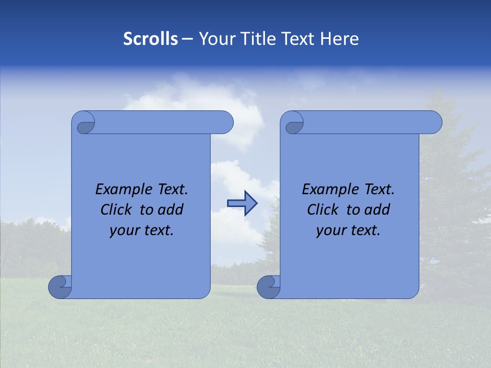 Chair Trategy Room PowerPoint Template