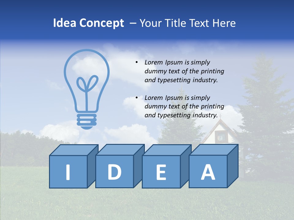 Chair Trategy Room PowerPoint Template