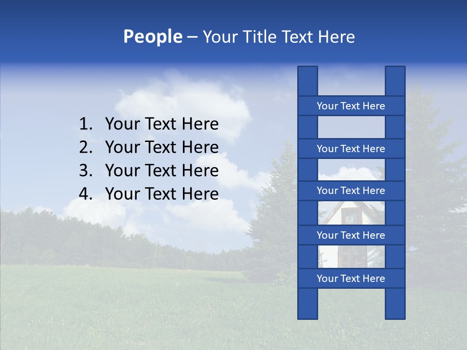 Chair Trategy Room PowerPoint Template
