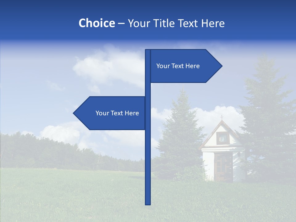 Chair Trategy Room PowerPoint Template