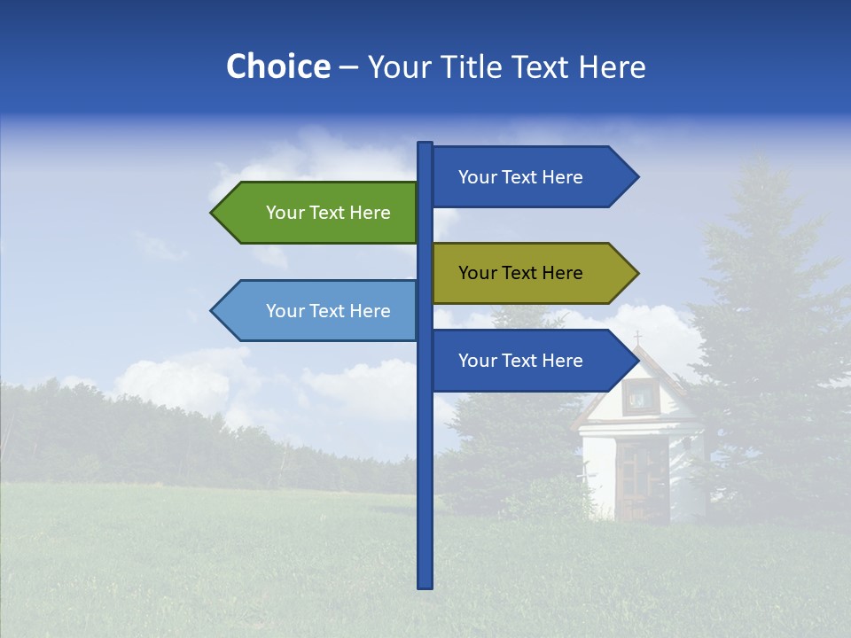 Chair Trategy Room PowerPoint Template