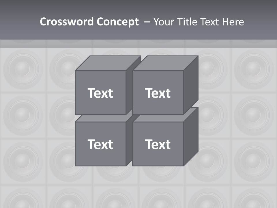 Deejay Array Loudspeaker PowerPoint Template