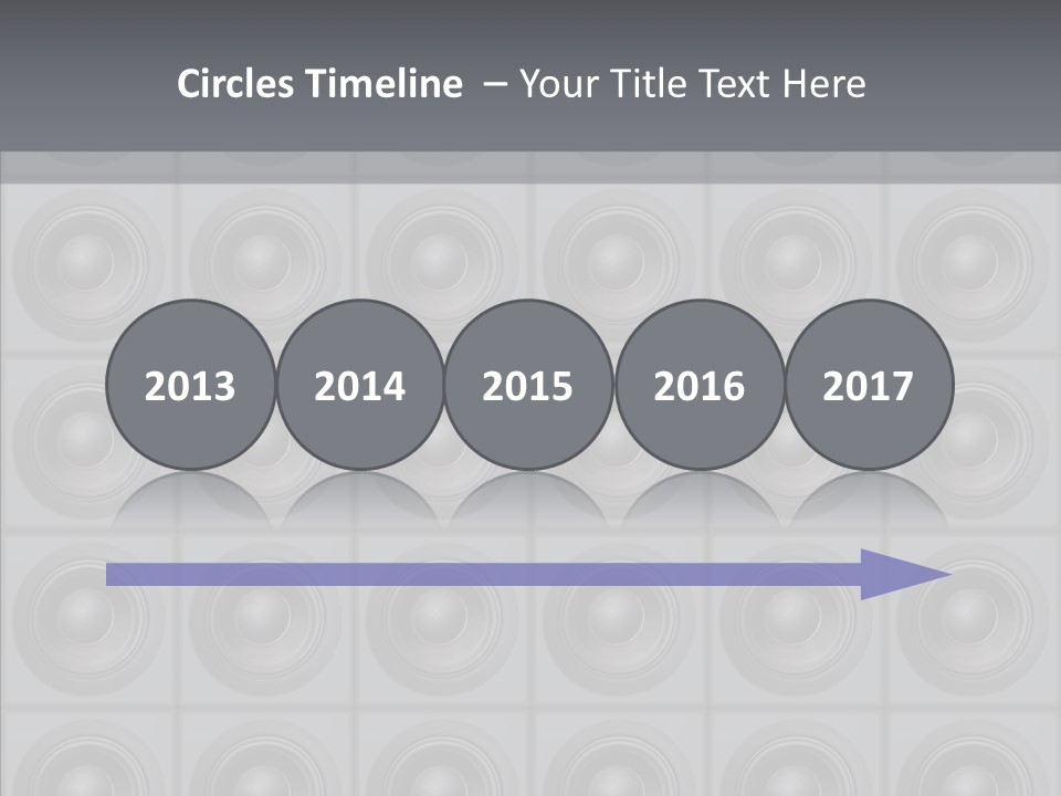 Deejay Array Loudspeaker PowerPoint Template