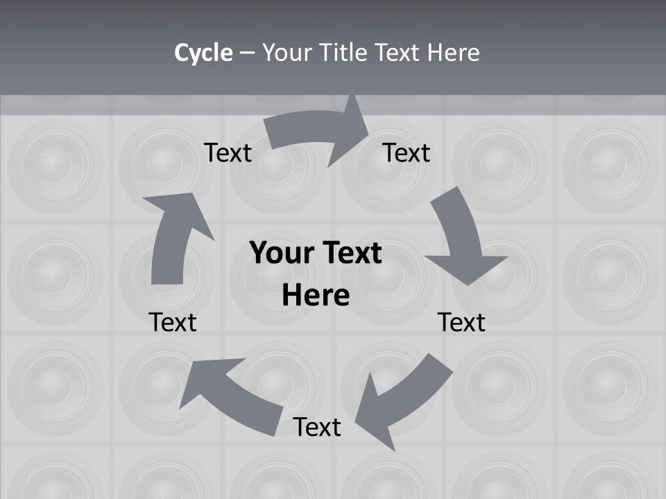 Deejay Array Loudspeaker PowerPoint Template