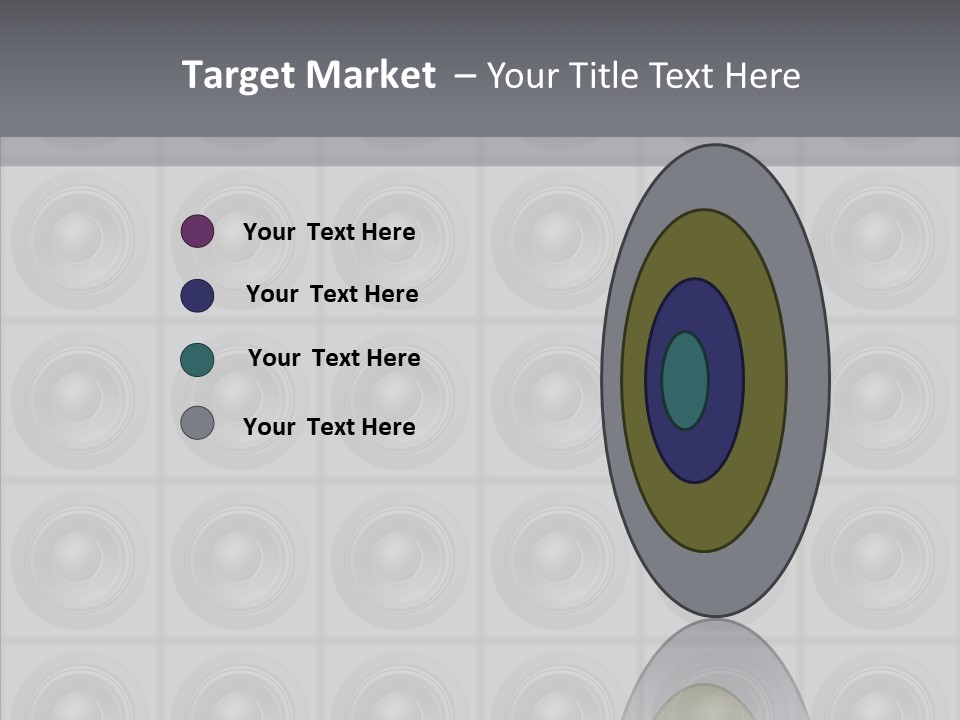 Deejay Array Loudspeaker PowerPoint Template