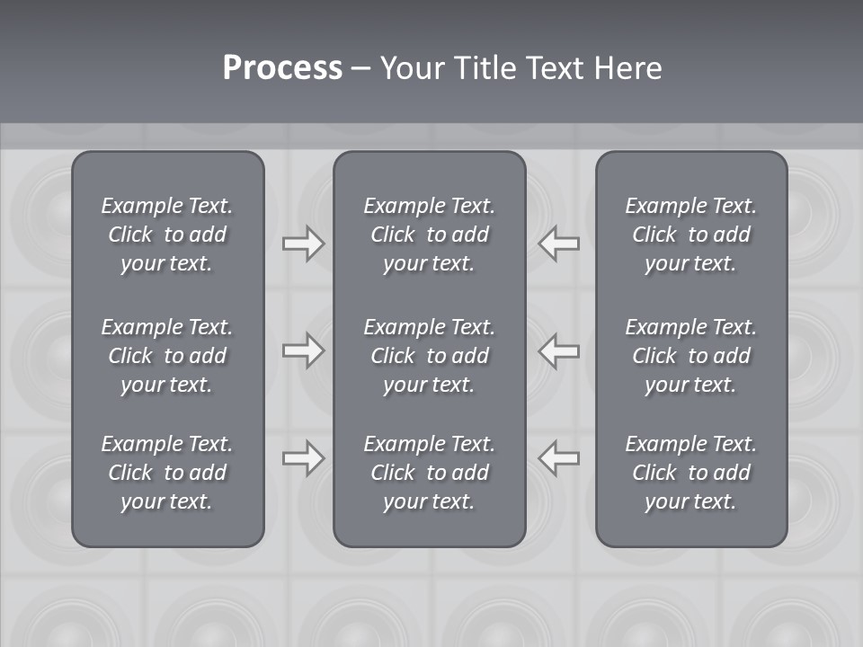 Deejay Array Loudspeaker PowerPoint Template