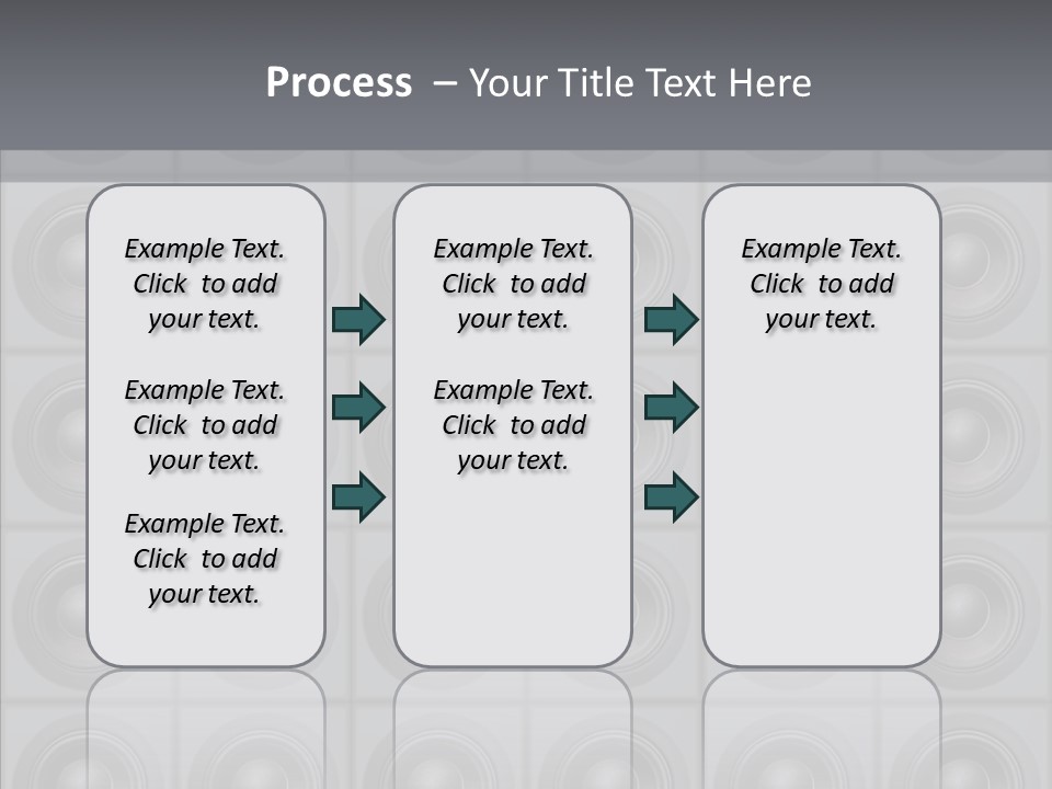 Deejay Array Loudspeaker PowerPoint Template
