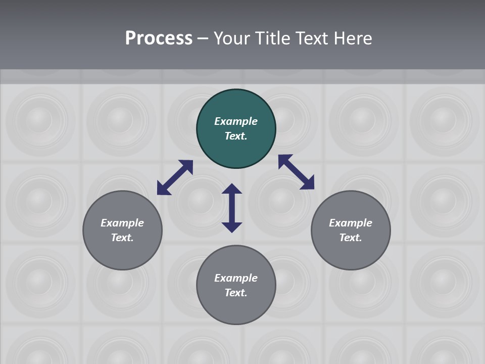 Deejay Array Loudspeaker PowerPoint Template