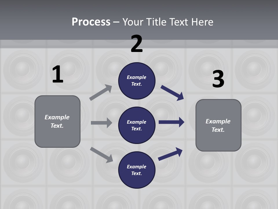 Deejay Array Loudspeaker PowerPoint Template