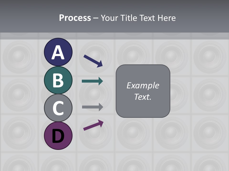 Deejay Array Loudspeaker PowerPoint Template
