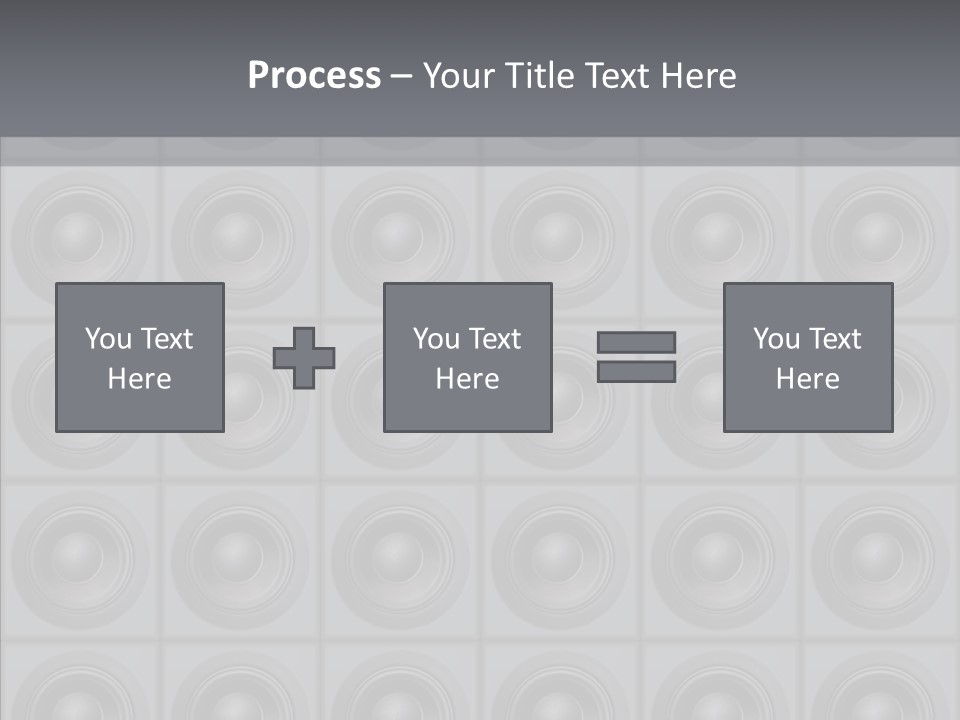 Deejay Array Loudspeaker PowerPoint Template