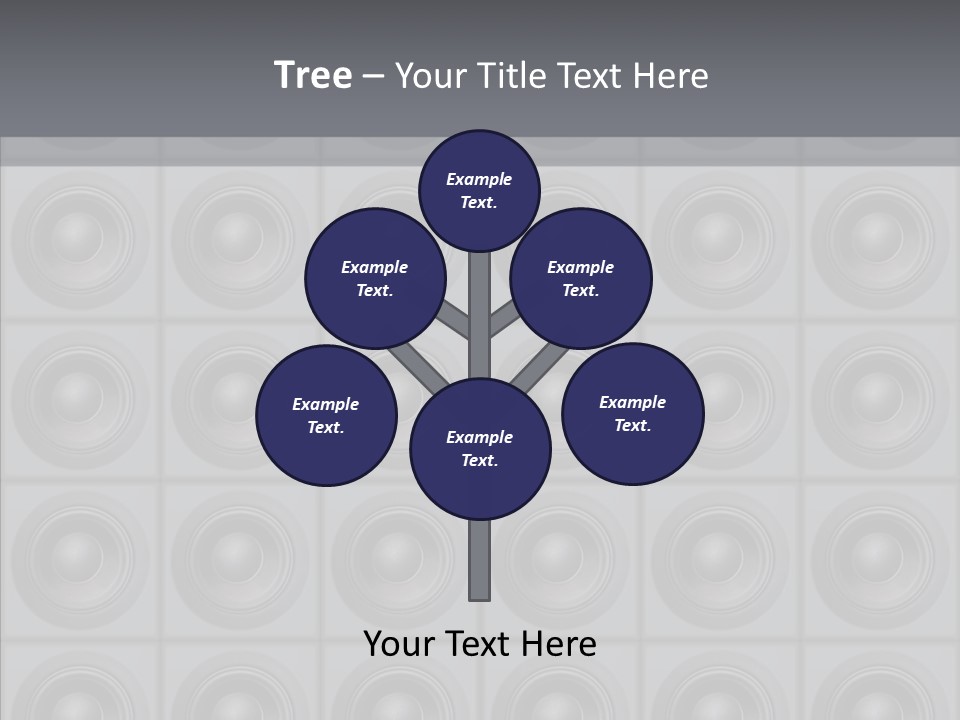 Deejay Array Loudspeaker PowerPoint Template