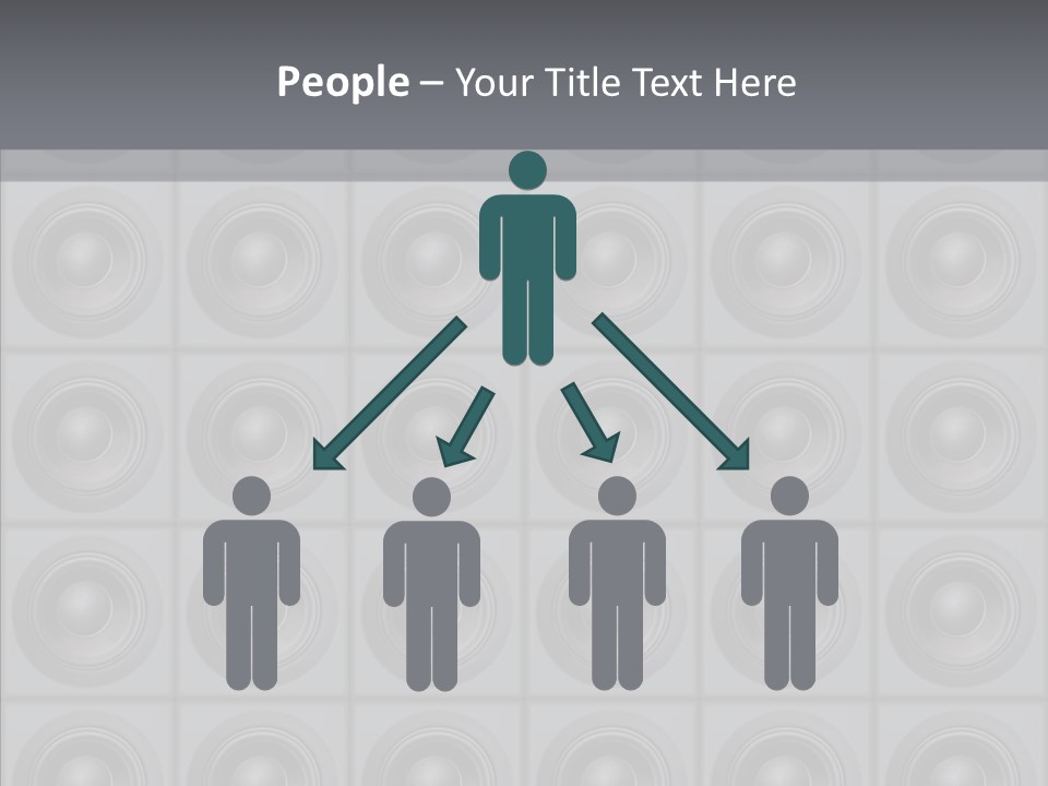 Deejay Array Loudspeaker PowerPoint Template