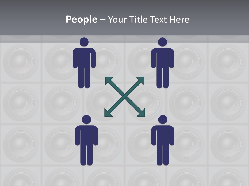 Deejay Array Loudspeaker PowerPoint Template