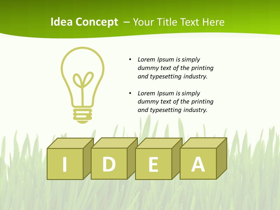 Cultivate White Agriculture PowerPoint Template