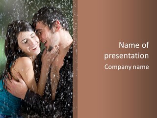 Sexy  Amor PowerPoint Template