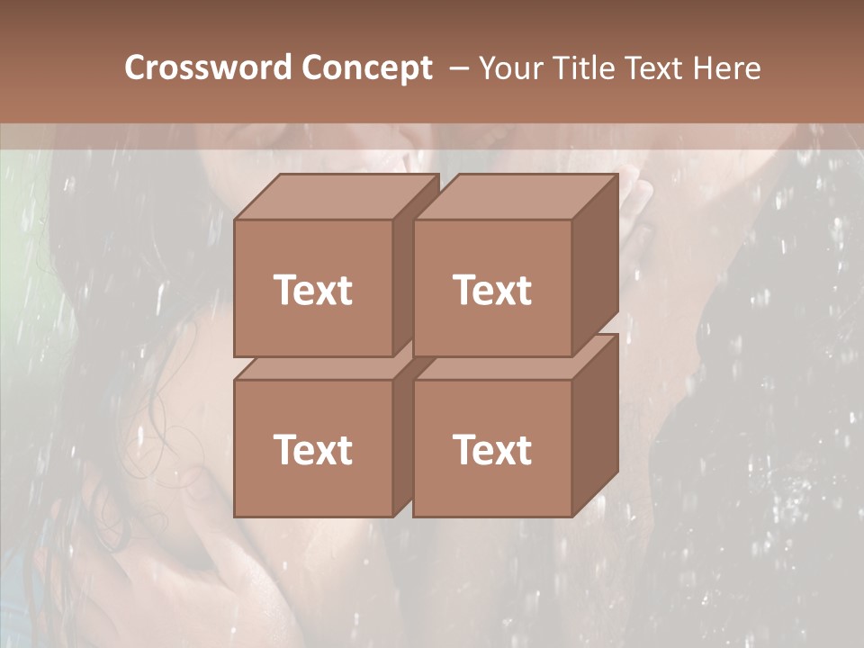 Sexy  Amor PowerPoint Template