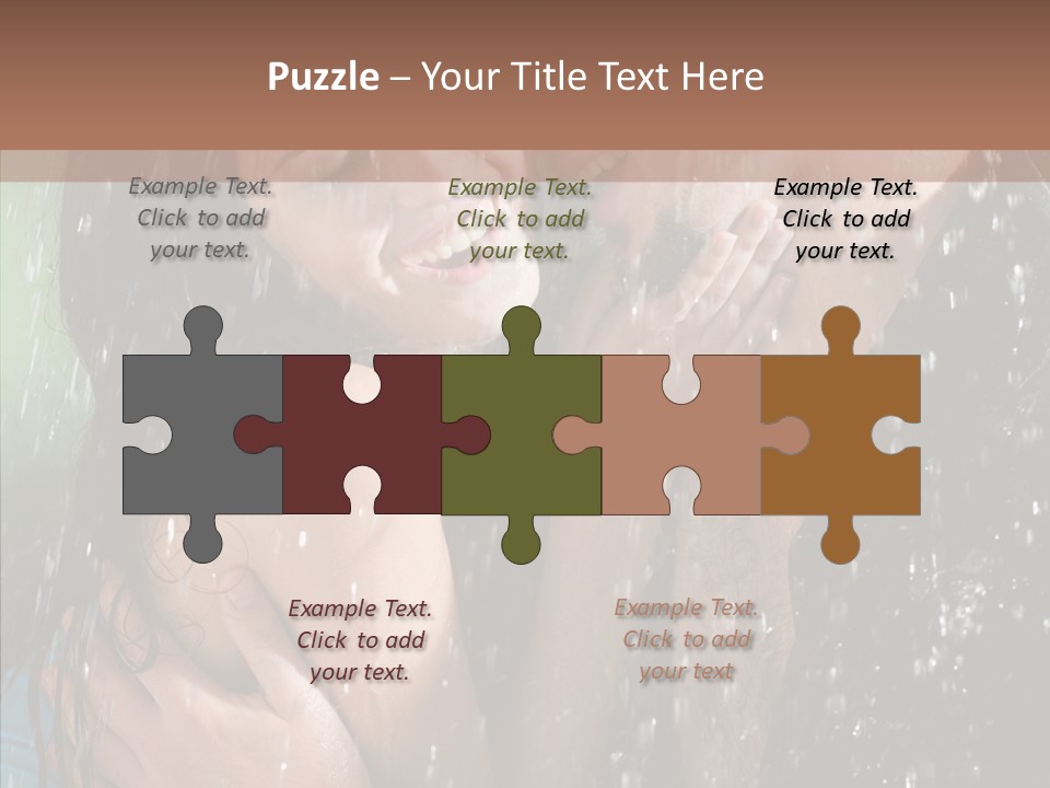 Sexy  Amor PowerPoint Template