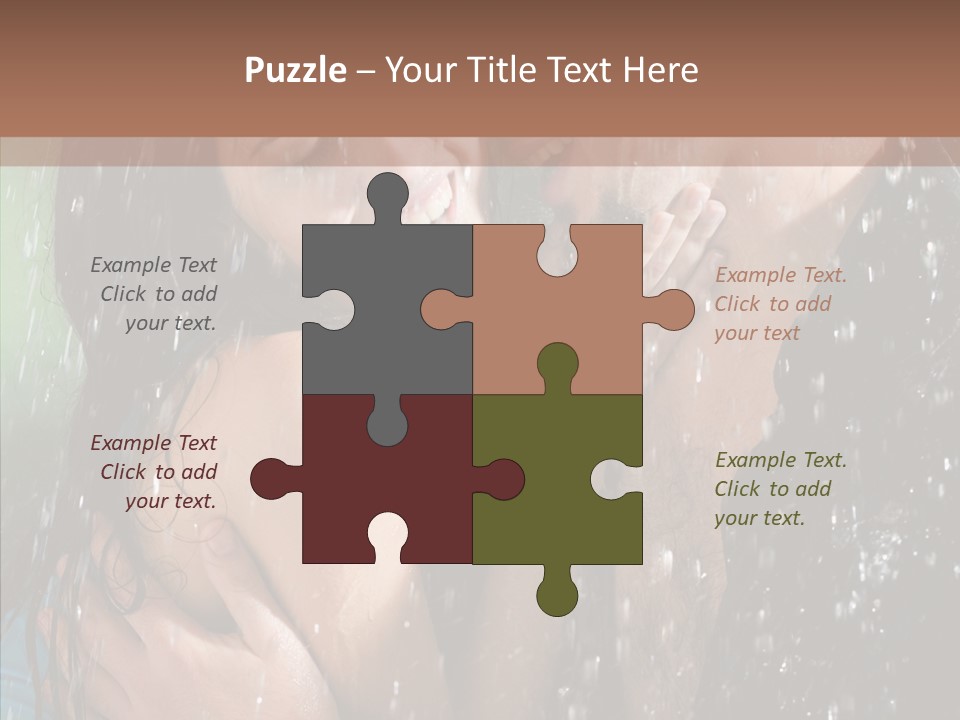 Sexy  Amor PowerPoint Template