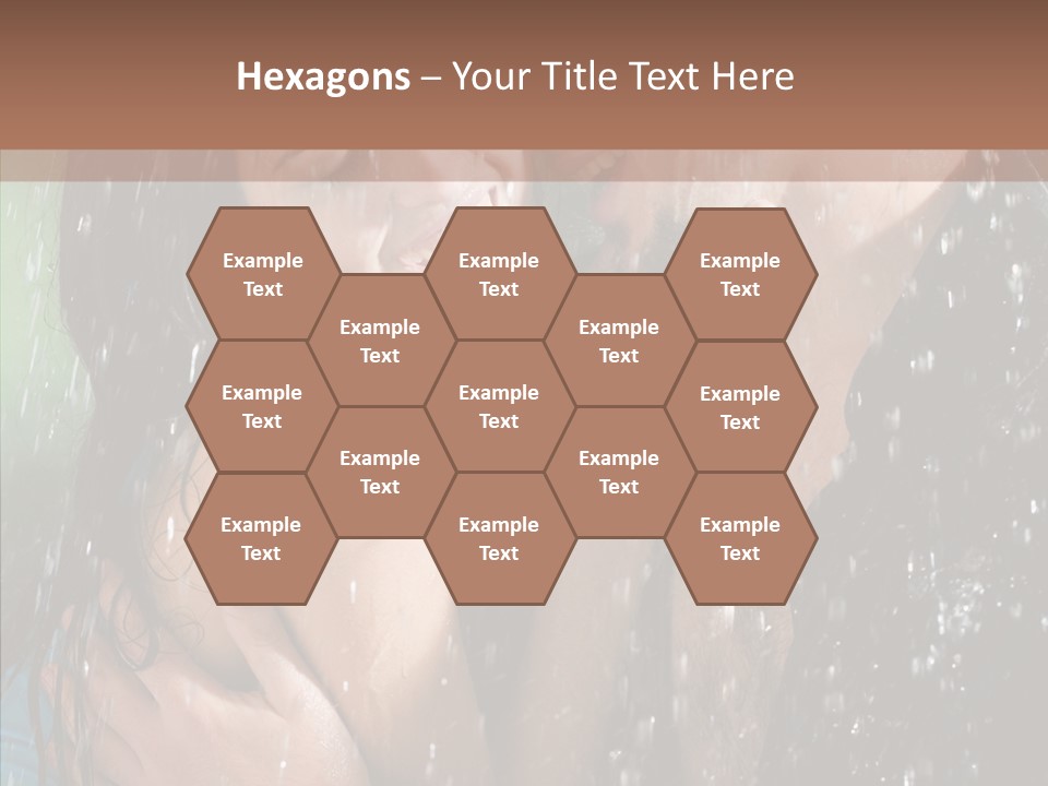 Sexy  Amor PowerPoint Template