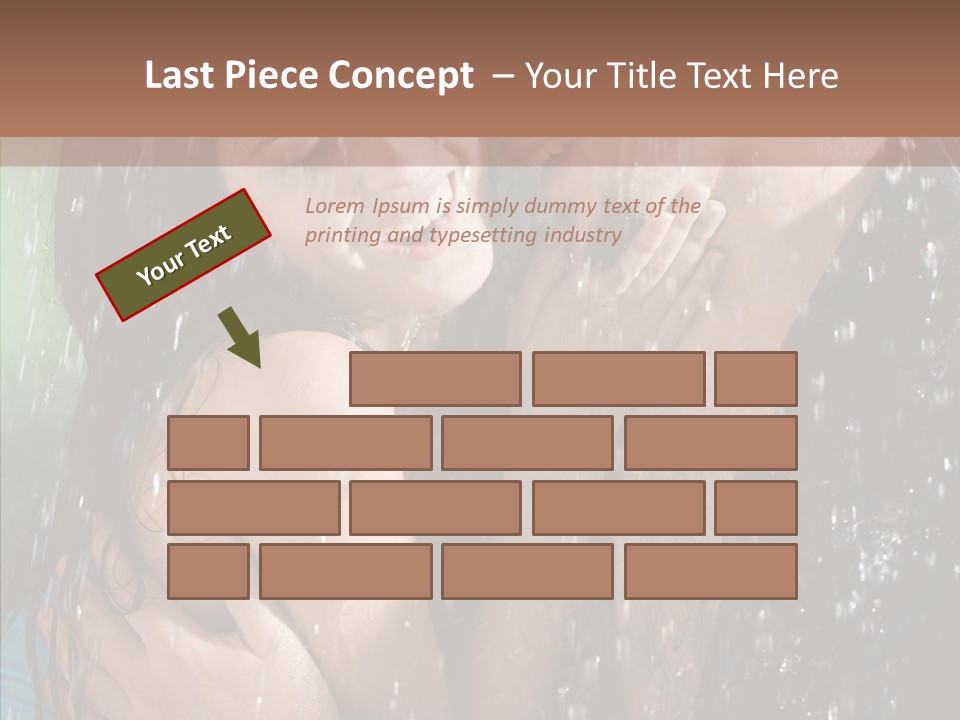 Sexy  Amor PowerPoint Template