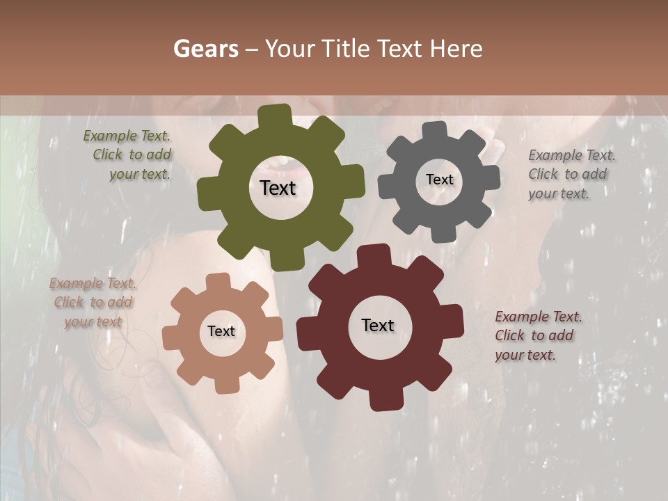 Sexy  Amor PowerPoint Template