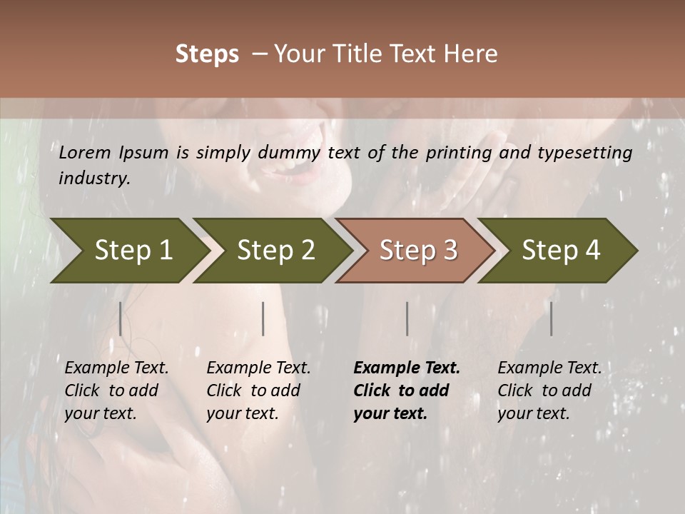 Sexy  Amor PowerPoint Template