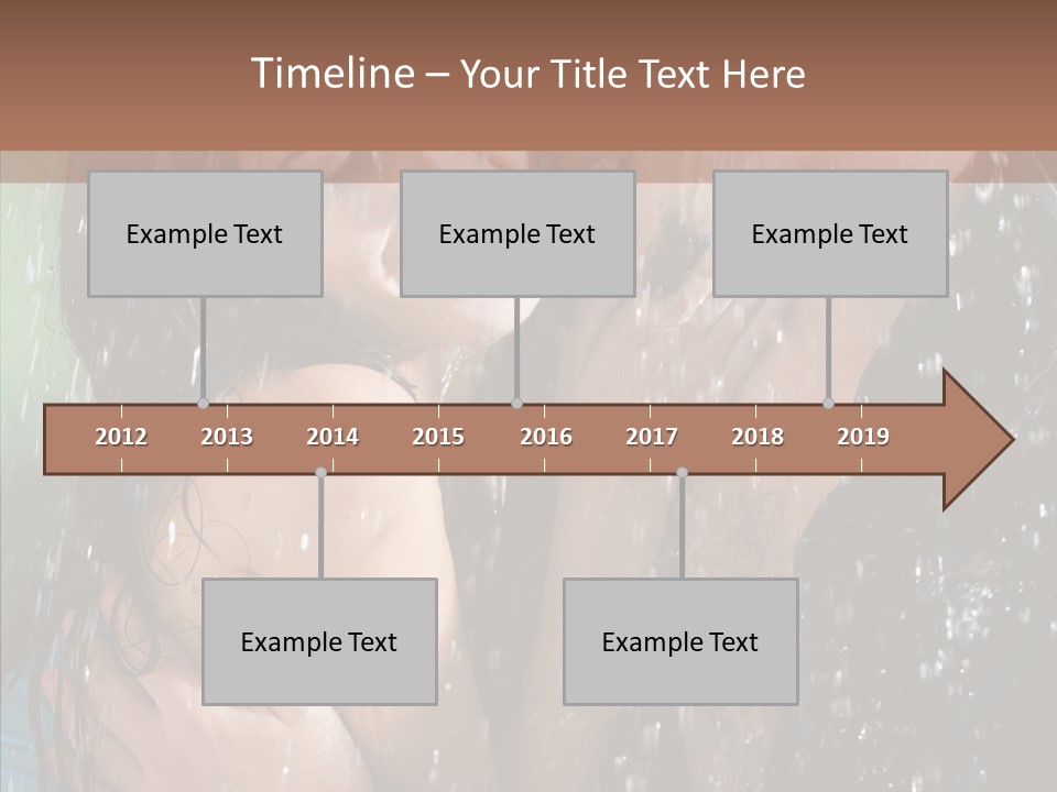 Sexy  Amor PowerPoint Template