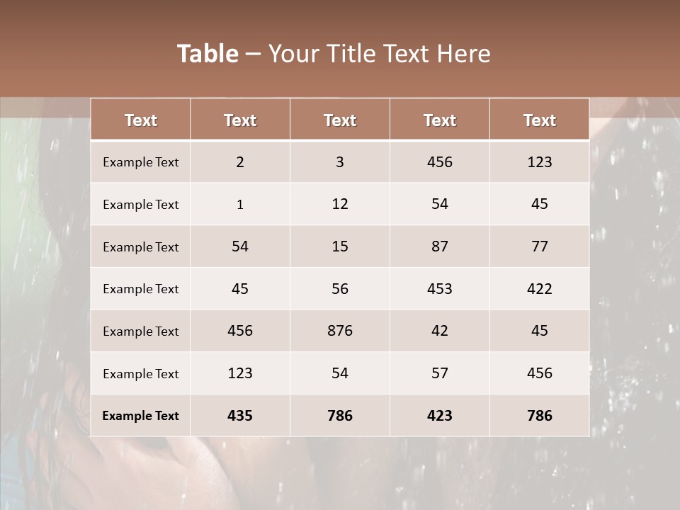 Sexy  Amor PowerPoint Template