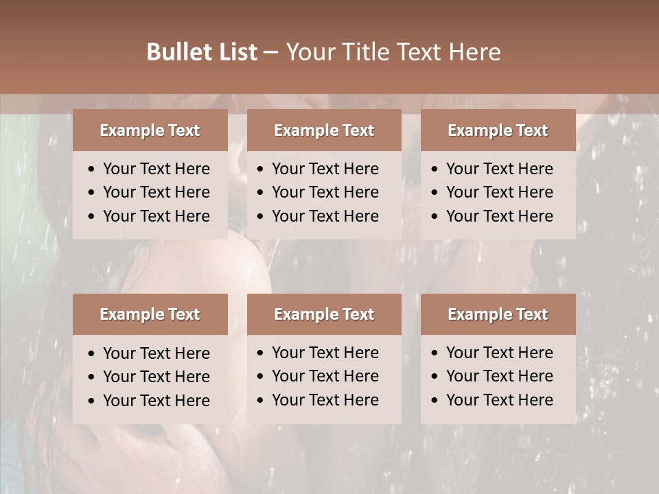 Sexy  Amor PowerPoint Template