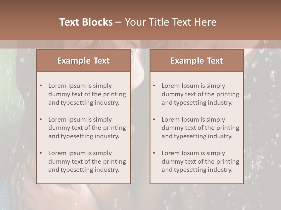 Sexy  Amor PowerPoint Template