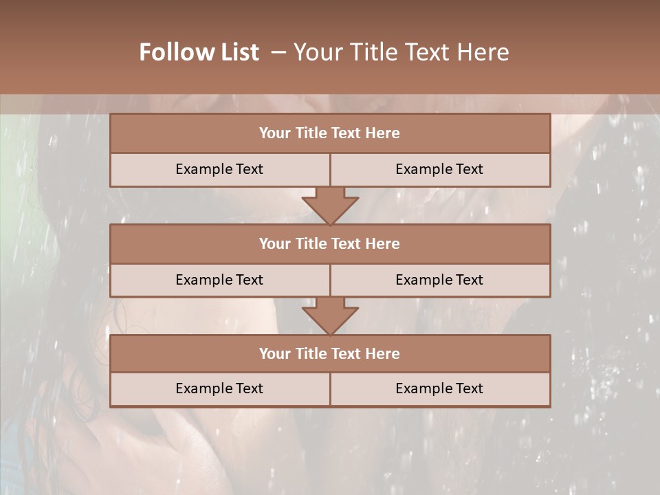 Sexy  Amor PowerPoint Template