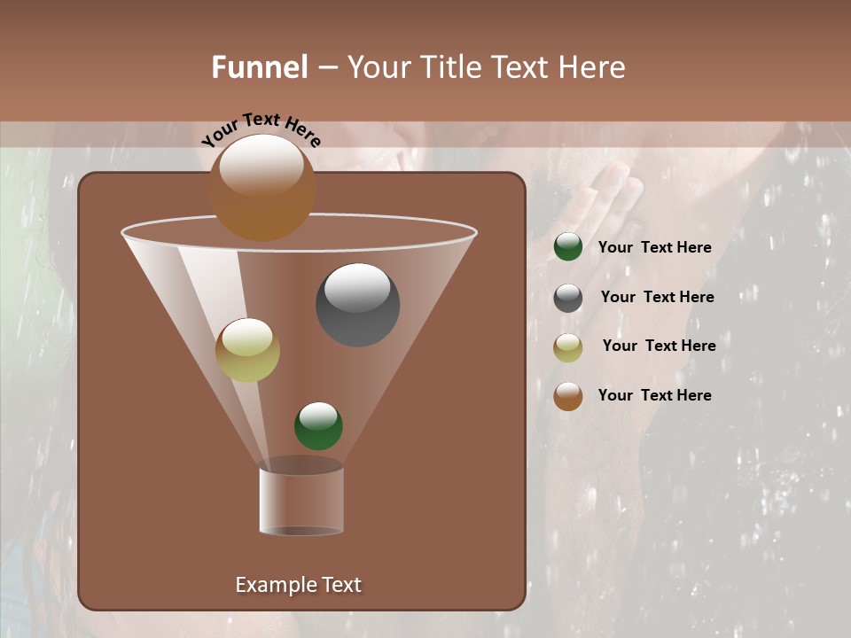 Sexy  Amor PowerPoint Template