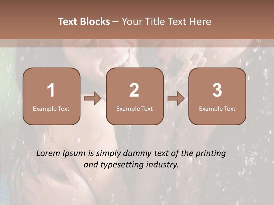 Sexy  Amor PowerPoint Template